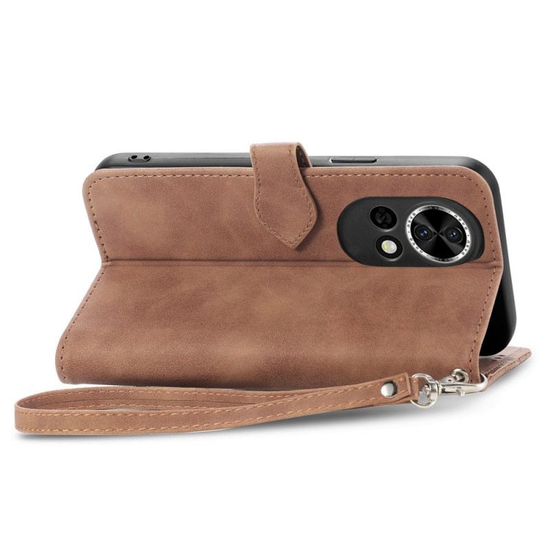 Bőrtok Huawei Nova 13 Csipkeminta