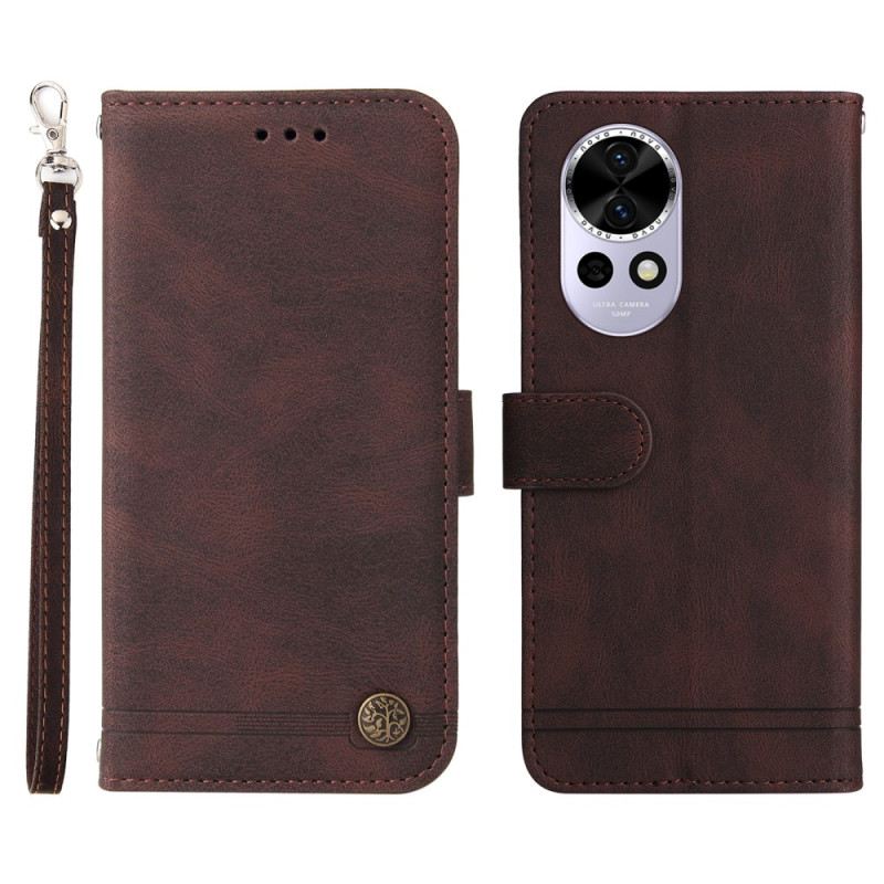 Fliptok Huawei Nova 13 Vintage Szegecs És Szíj