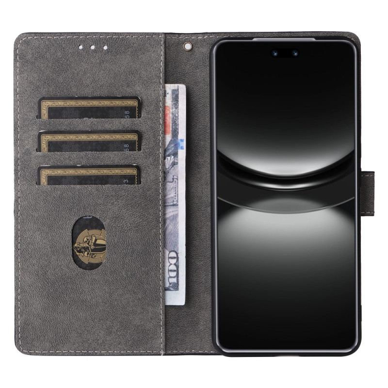 Kinyitható Tokok Huawei Nova 13 Rfid Velúr Hatású Pénztárca