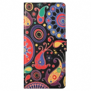 Fliptok / Bőrtok OnePlus Nord CE 5G Galaxy Design