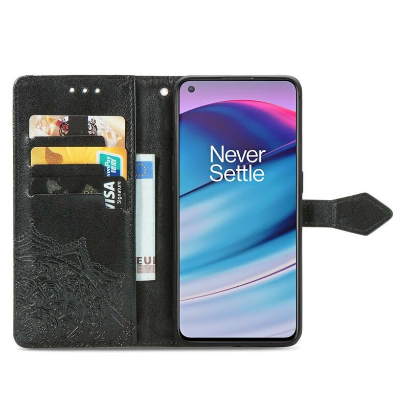 Fliptok / Bőrtok OnePlus Nord CE 5G Mandala Középkor