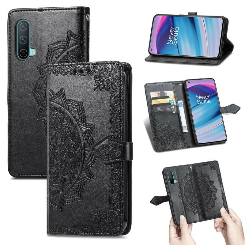 Fliptok / Bőrtok OnePlus Nord CE 5G Mandala Középkor