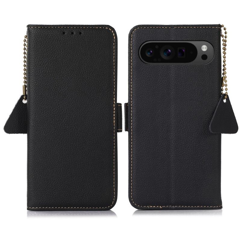 Fliptok Google Pixel 9 Pro Xl Bőr Rfid Blokkolással