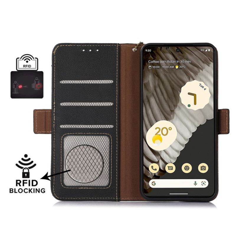 Fliptok Google Pixel 9 Pro Xl Bőr Rfid Blokkolással