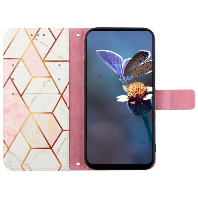 Fliptok Google Pixel 9 Pro Xl Márvány Vállpánttal