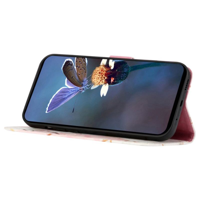 Fliptok Google Pixel 9 Pro Xl Márvány Vállpánttal