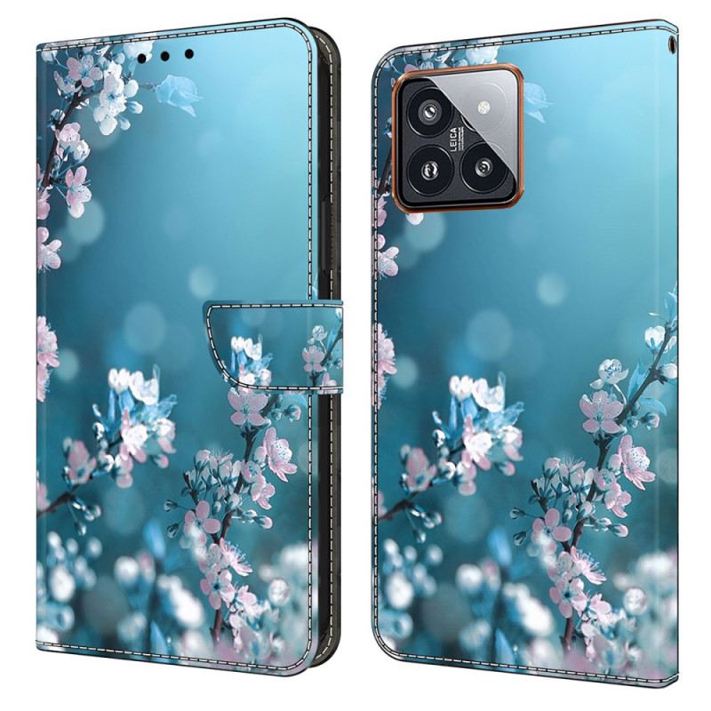 Fliptok Xiaomi 14 Pro Szilvavirág