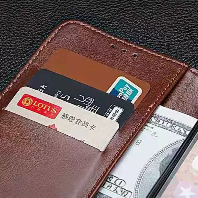 Kinyitható Bőrtok Xiaomi 14 Pro Műbőr Idewei