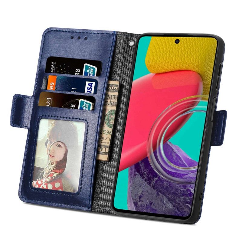 Fliptok / Bőrtok Samsung Galaxy M53 5G Cross Design