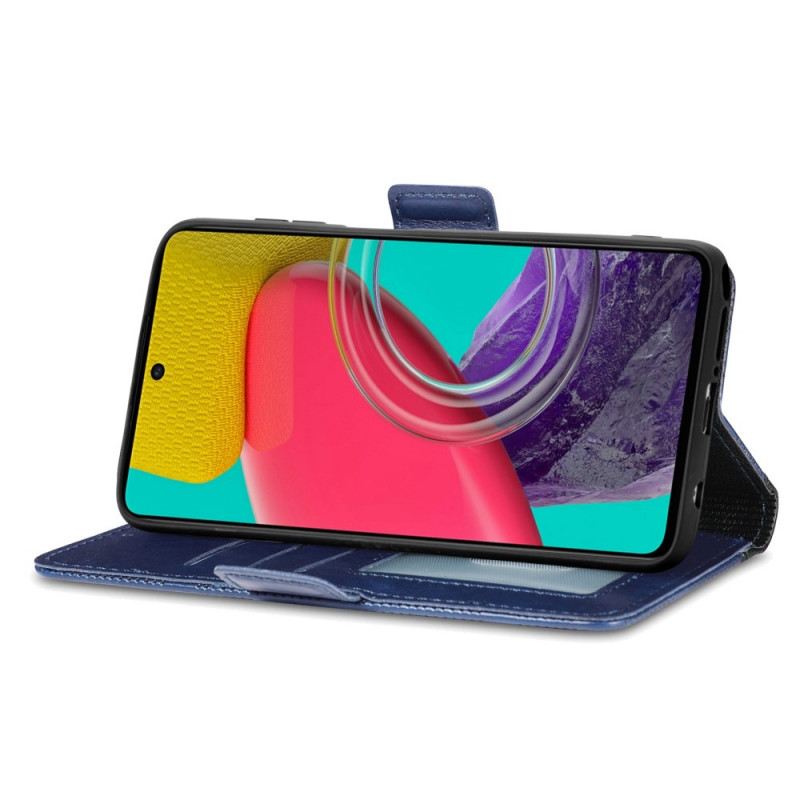 Fliptok / Bőrtok Samsung Galaxy M53 5G Cross Design