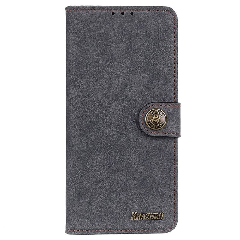 Fliptok / Bőrtok Samsung Galaxy M53 5G Khazneh Hasított Bőr