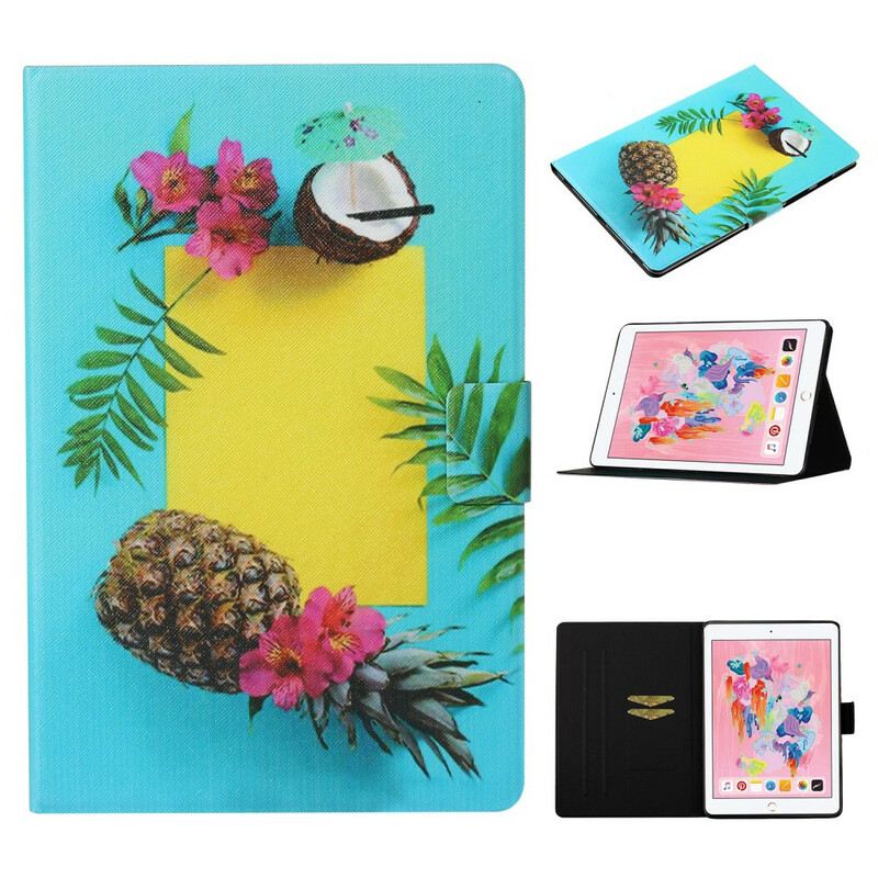 Fliptok / Bőrtok iPad 10.2" (2020) (2019) Egzotikus Gyümölcsök