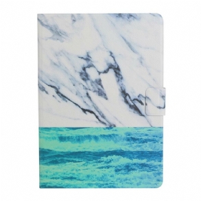 Fliptok / Bőrtok iPad 10.2" (2020) (2019) Márvány Stílus