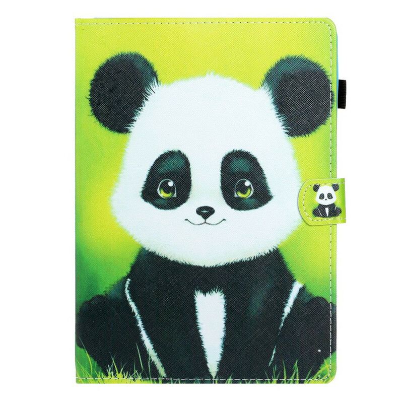 Fliptok / Bőrtok iPad 10.2" (2020) (2019) Panda / Cica