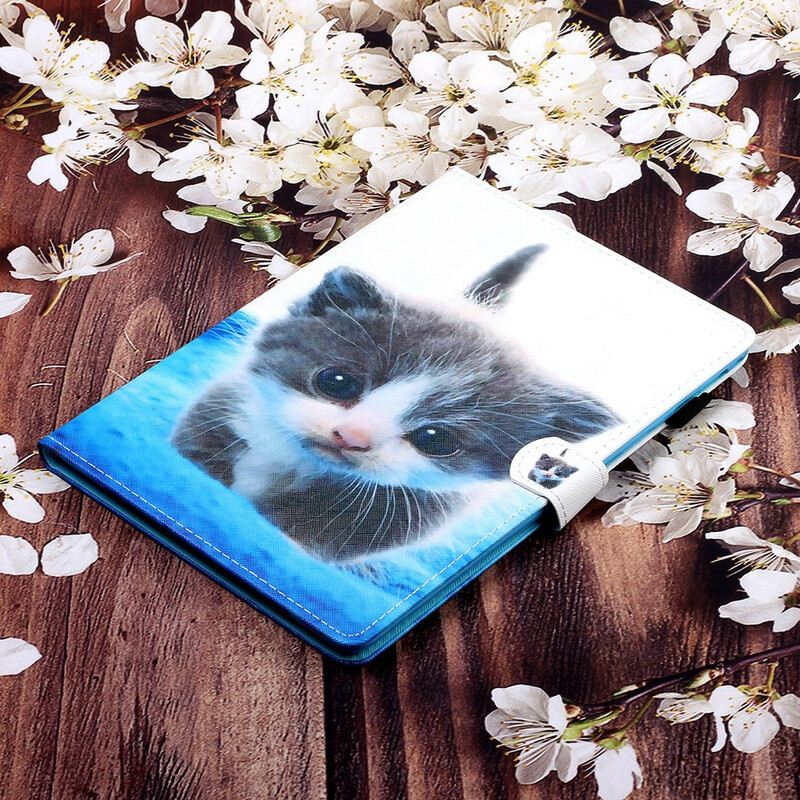 Fliptok / Bőrtok iPad 10.2" (2020) (2019) Panda / Cica