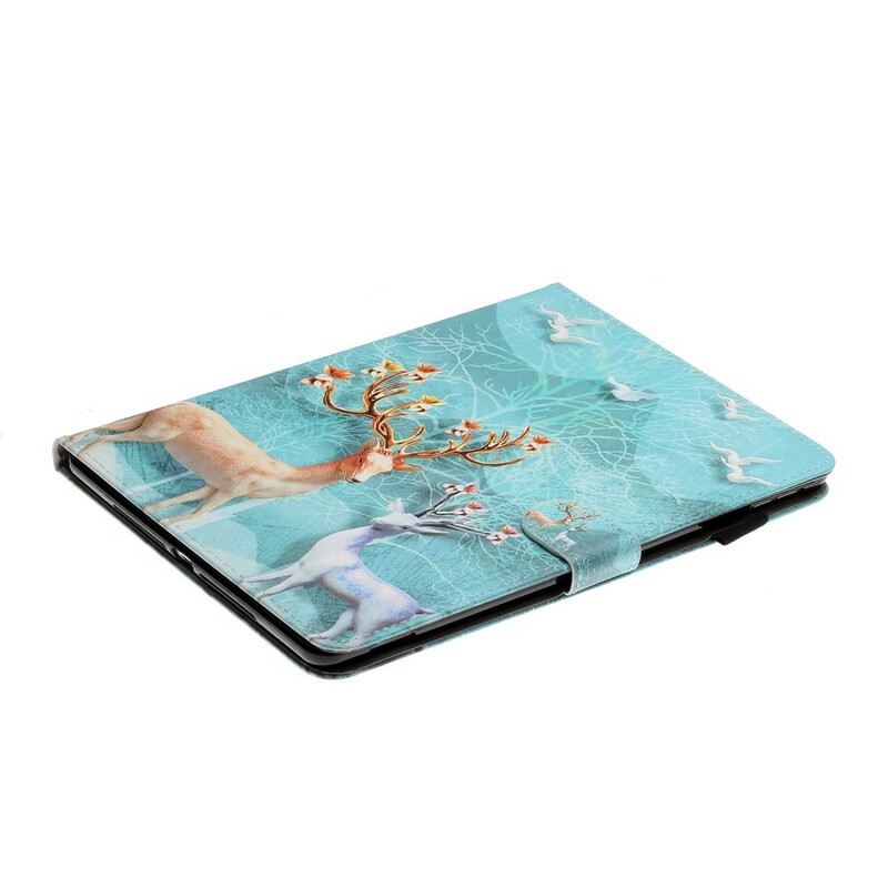 Fliptok / Bőrtok iPad 10.2" (2020) (2019) Szarvas