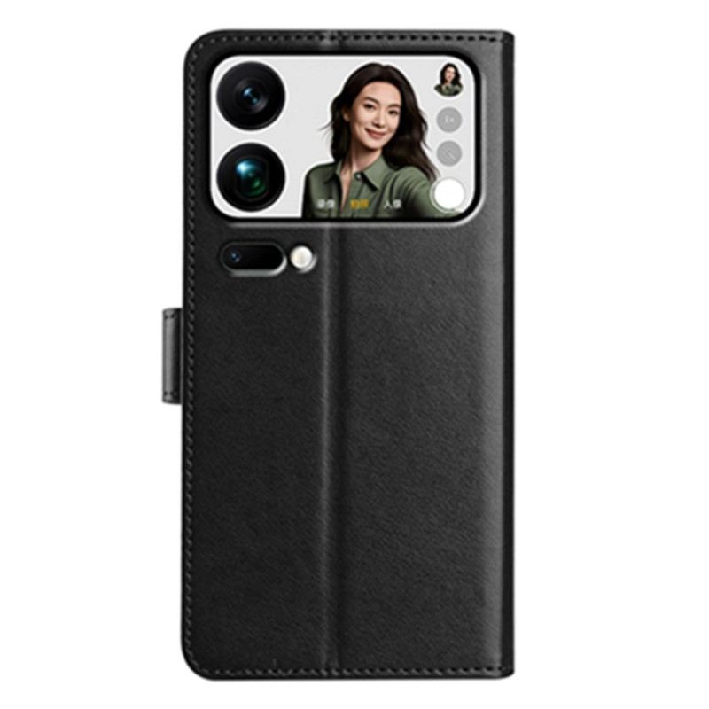 Bőrtok Xiaomi 17 Pro Max 8 Kártyatartó