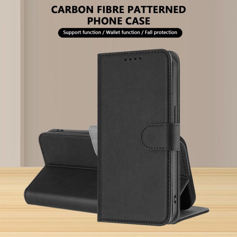 Bőrtok Xiaomi 17 Pro Max Egyszínű Műbőr