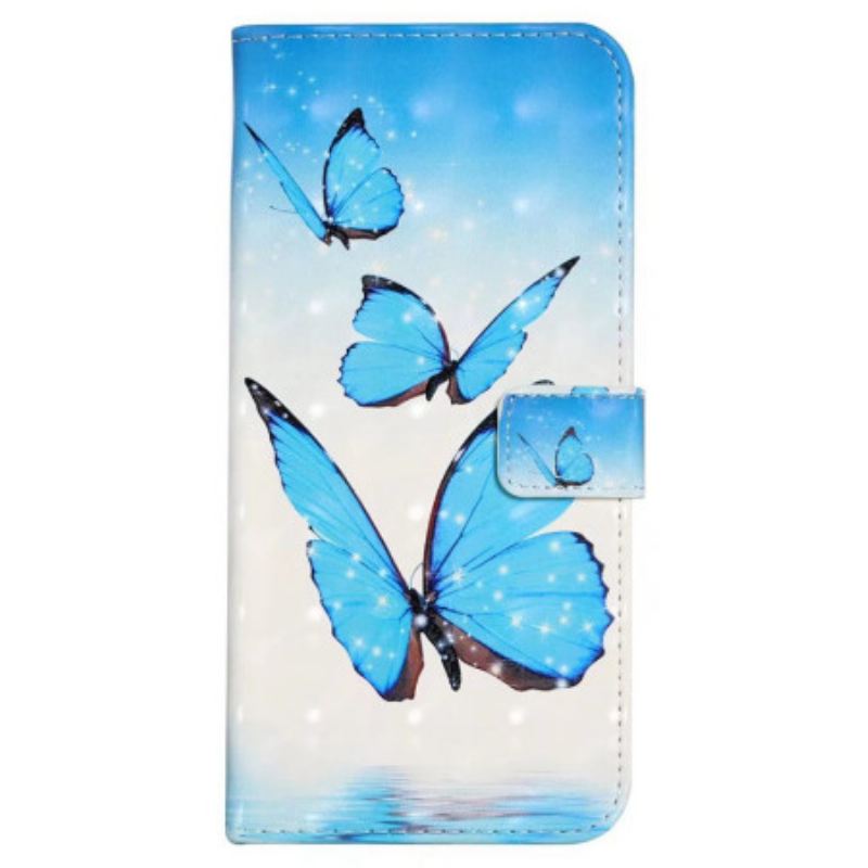 Bőrtok Xiaomi 17 Pro Max Három Pillangó