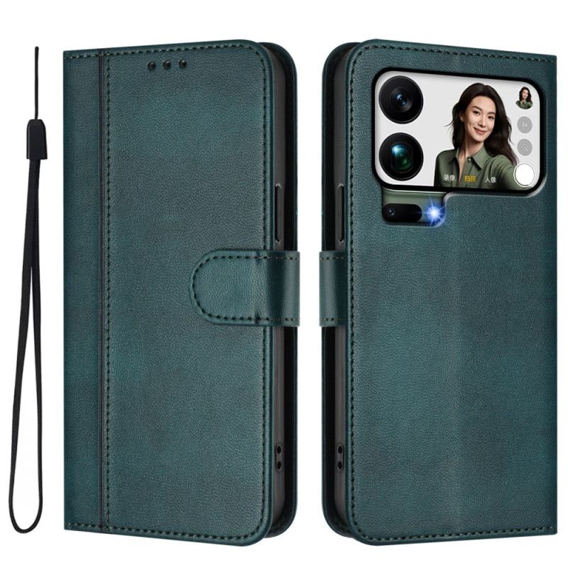 Bőrtok Xiaomi 17 Pro Max Retró