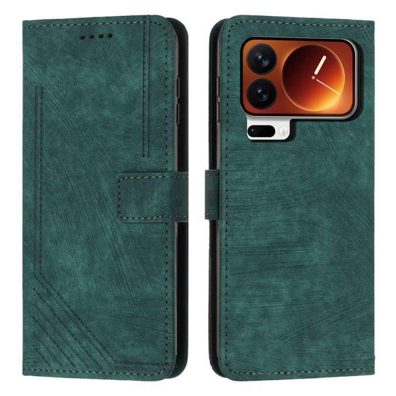 Bőrtok Xiaomi 17 Pro Max Retró Dizájn