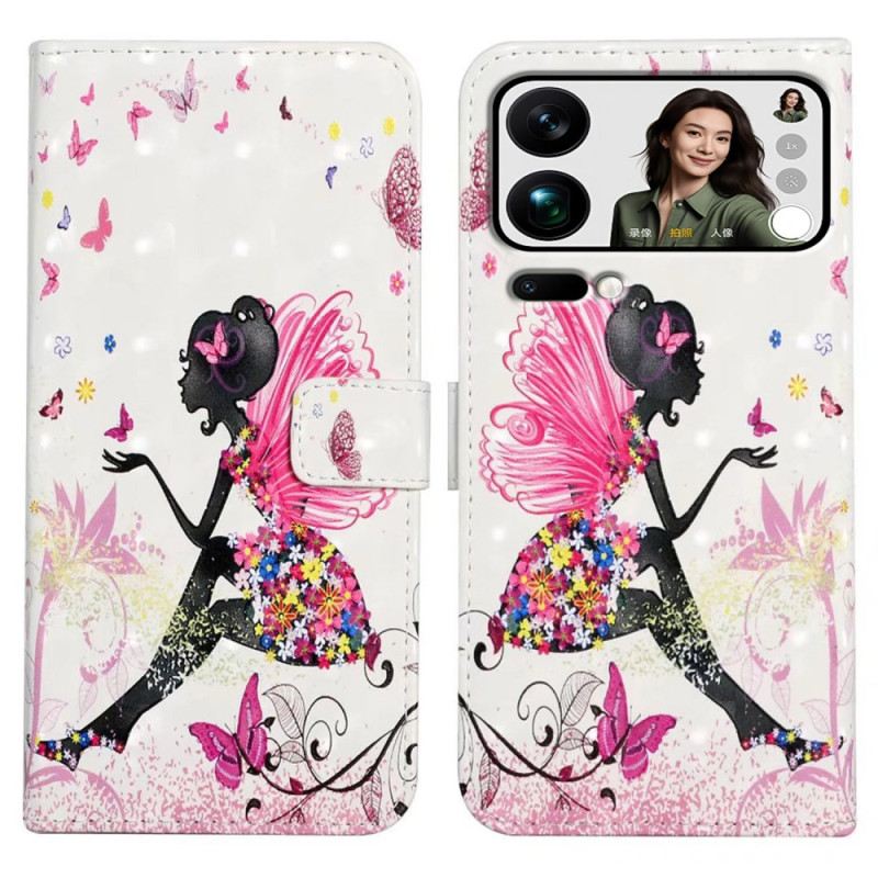 Bőrtok Xiaomi 17 Pro Max Tündér