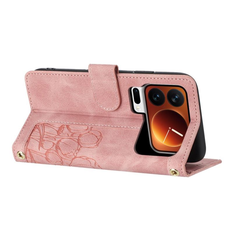 Fliptok Xiaomi 17 Pro Max 5 Kártyatartó Rekesz És Nyakpánt