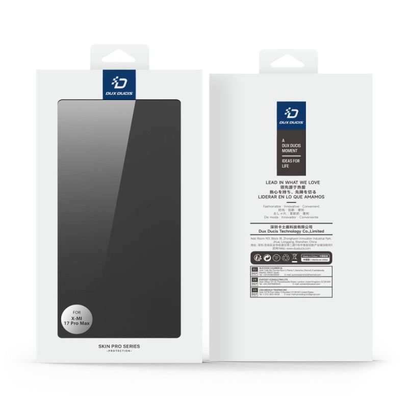 Fliptok Xiaomi 17 Pro Max Dux Ducis