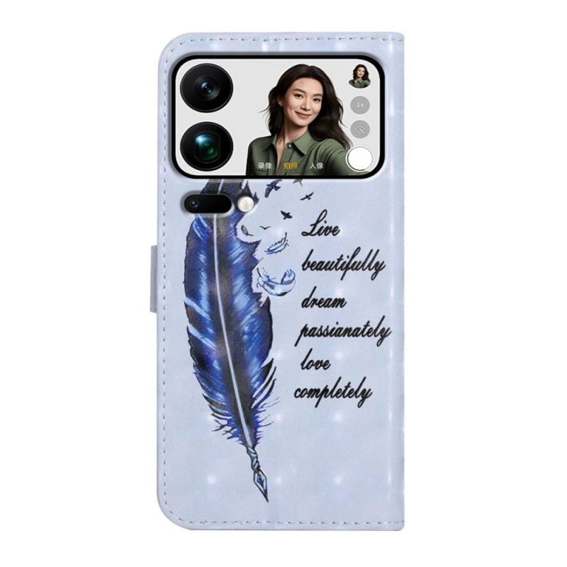 Fliptok Xiaomi 17 Pro Max Kék Toll