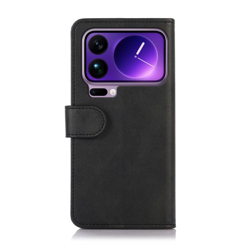 Fliptok Xiaomi 17 Pro Max Klasszikus Bőr Hatású