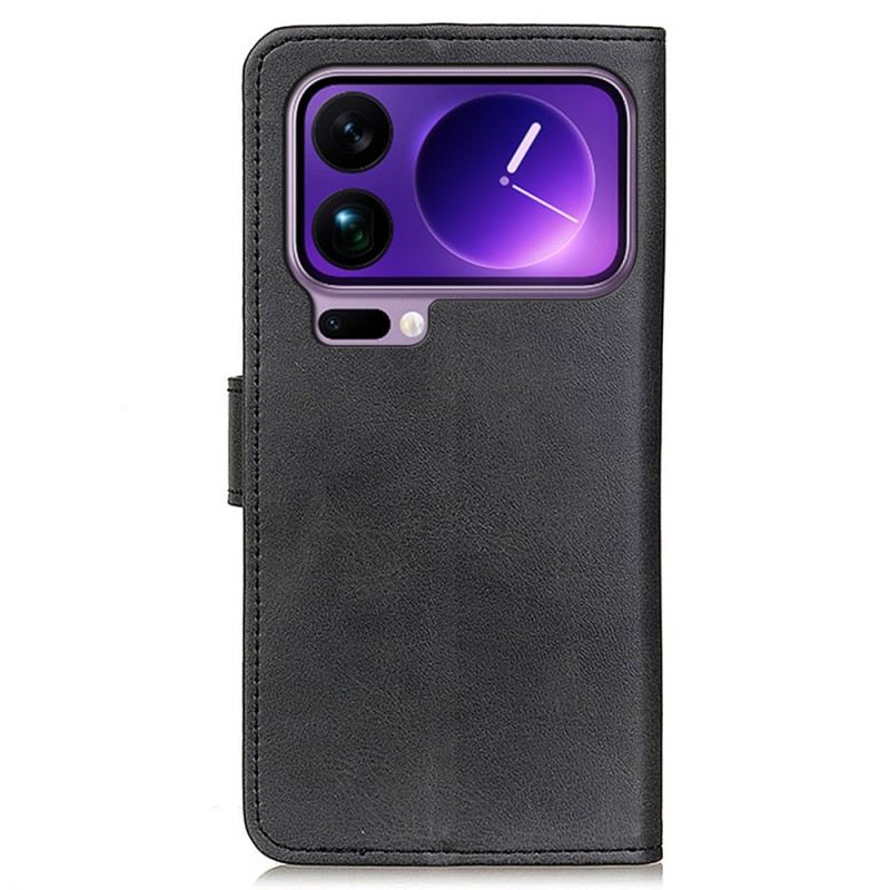 Fliptok Xiaomi 17 Pro Max Matt Műbőr