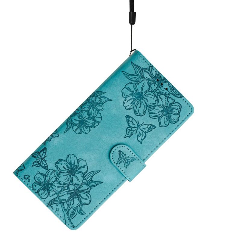 Fliptok Xiaomi 17 Pro Max Pillangó És Virágmintás