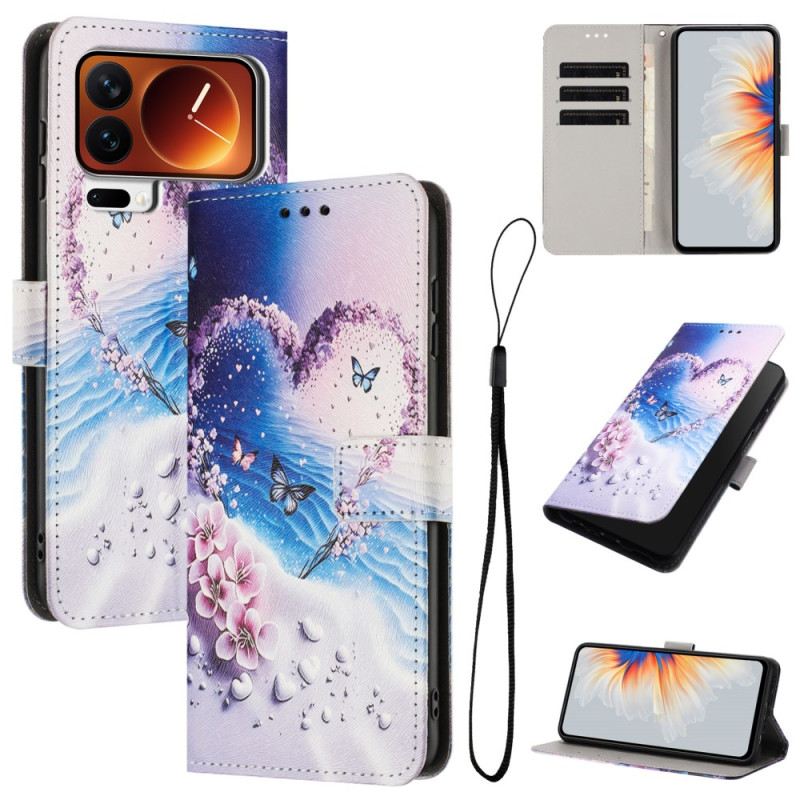 Fliptok Xiaomi 17 Pro Max Pillangó Szív