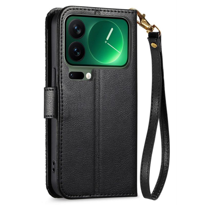 Fliptok Xiaomi 17 Pro Max Virágmintás Pénztárca