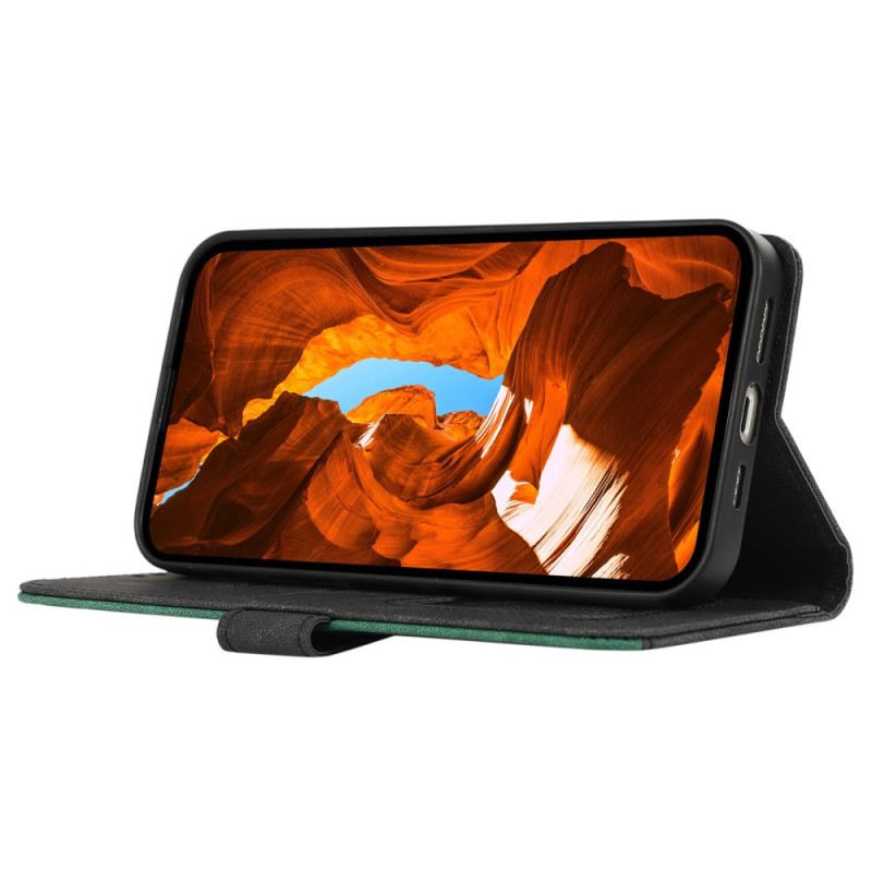 Kinyitható Bőrtok Xiaomi 17 Pro Max Abeel Kéttónusú