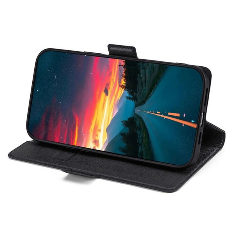 Kinyitható Bőrtok Xiaomi 17 Pro Max Dupla Műbőr Csat