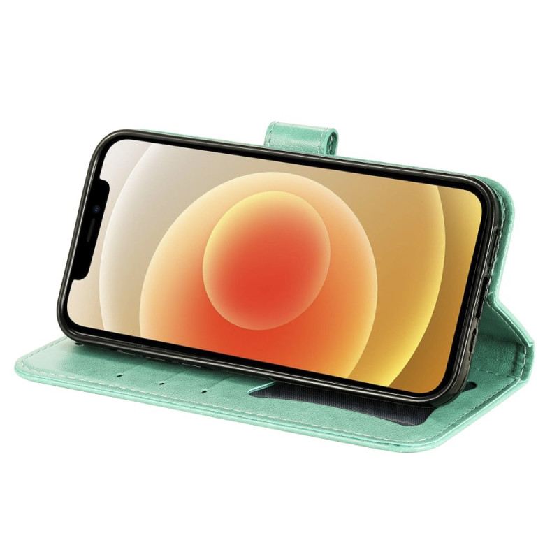 Kinyitható Bőrtok Xiaomi 17 Pro Max Mandala Minta