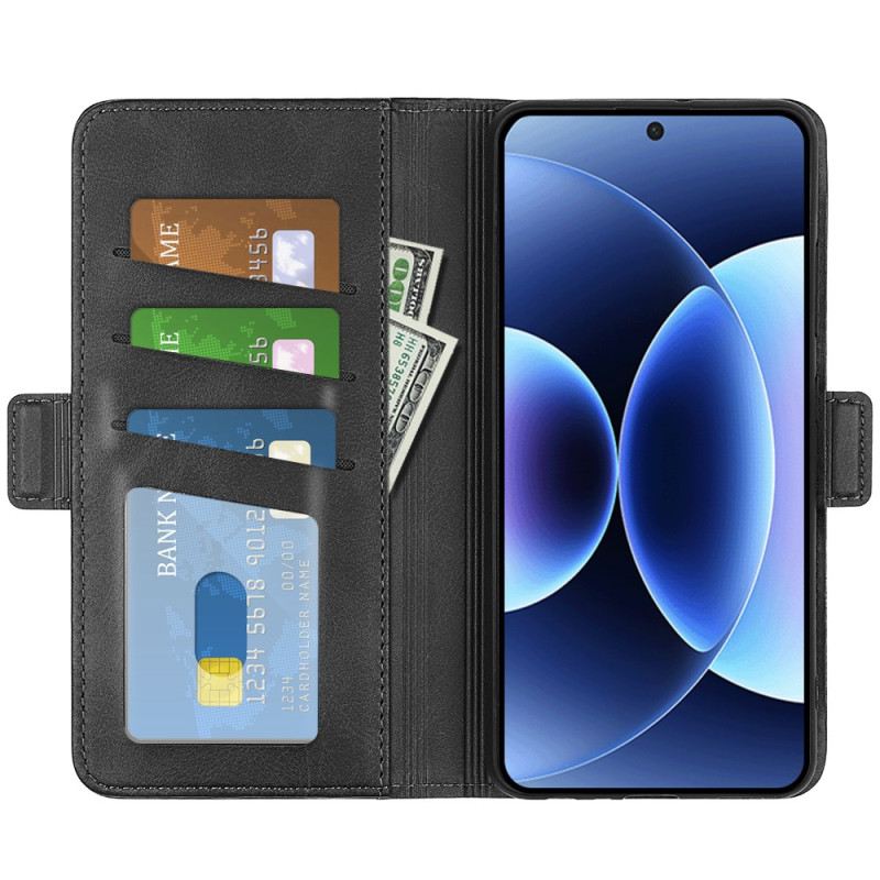 Kinyitható Tokok Xiaomi 17 Pro Max Dupla Csattal