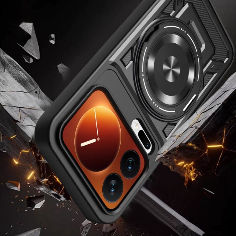 Mobiltelefon Tokok Xiaomi 17 Pro Max Mágneses Forgó Állvánnyal