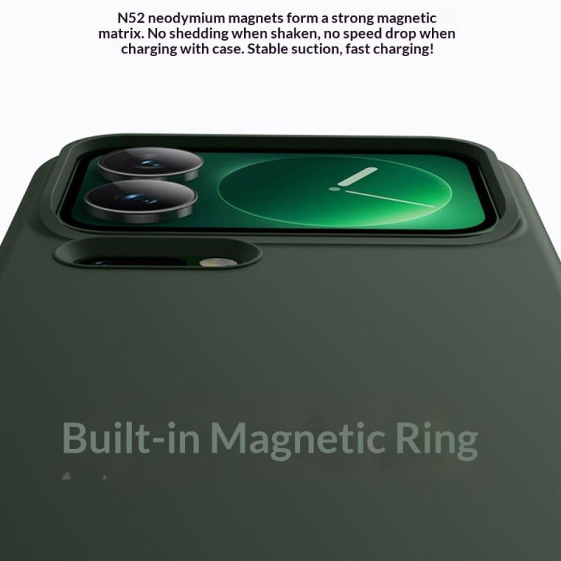 Telefontok Xiaomi 17 Pro Max Mágneses Folyékony Szilikon