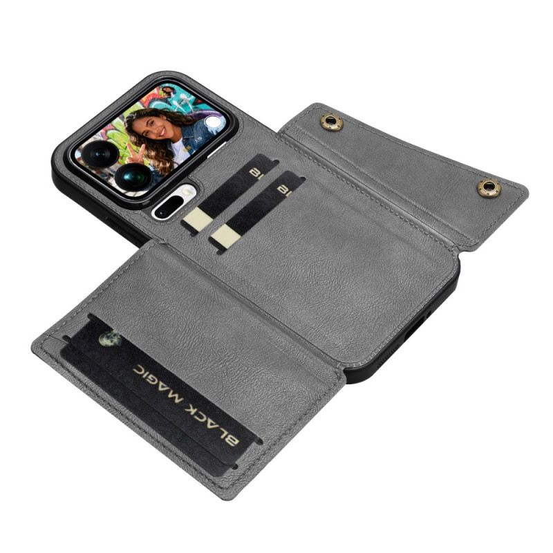 Tok Xiaomi 17 Pro Max Bőrhatású Kártyatartó