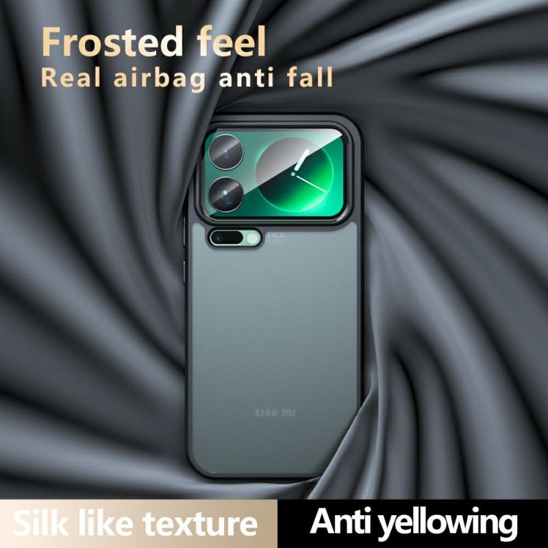 Tok Xiaomi 17 Pro Max Bőrhatású Matt Bevonat