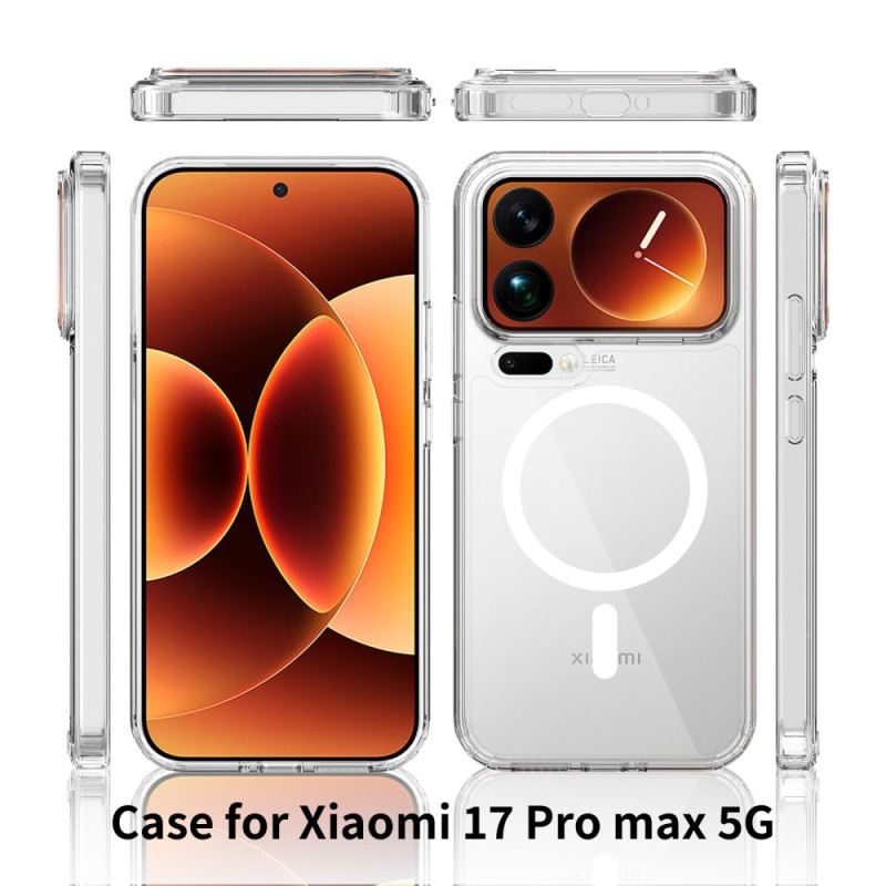 Tok Xiaomi 17 Pro Max Hibrid Átlátszó Mágneses