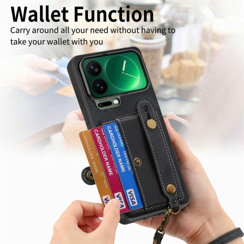 Tok Xiaomi 17 Pro Max Kártyatartó És Kihajtható Állvány