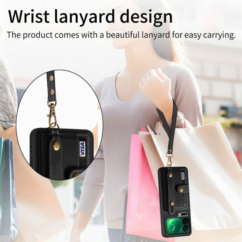 Tok Xiaomi 17 Pro Max Kártyatartó És Kihajtható Állvány