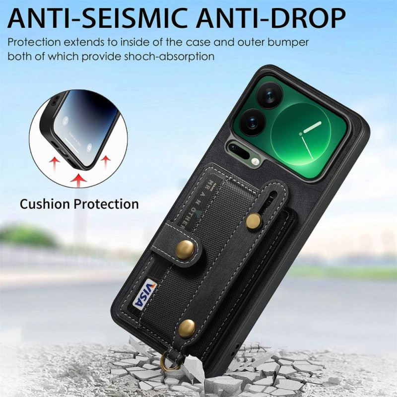 Tok Xiaomi 17 Pro Max Kártyatartó És Kihajtható Állvány