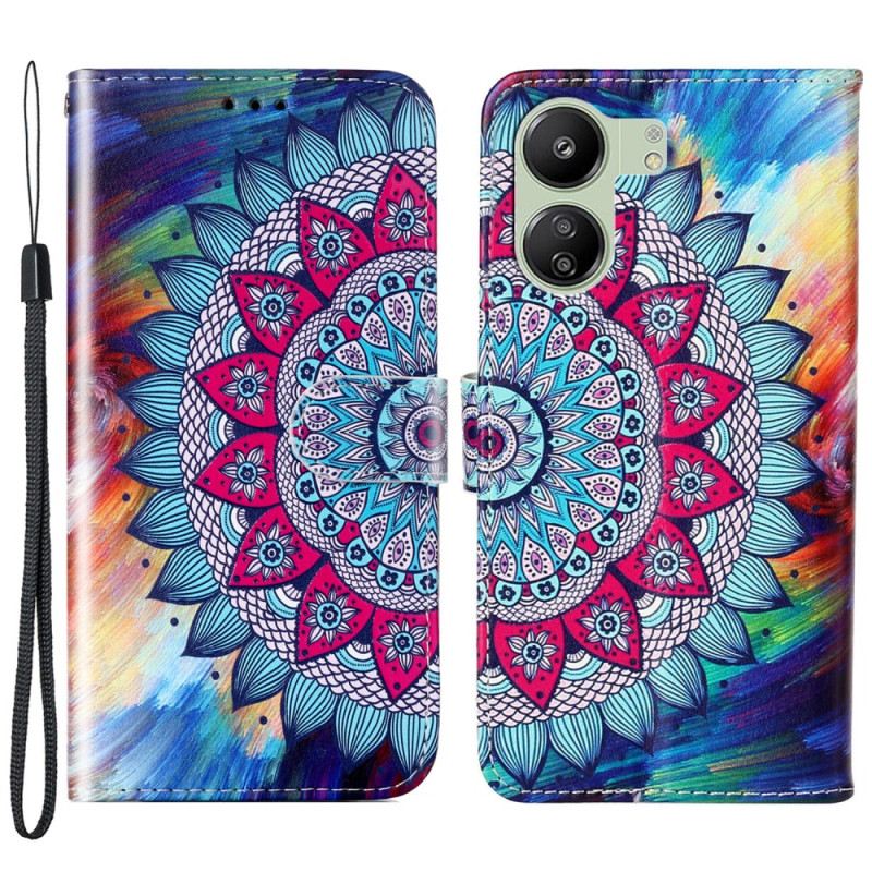 Fliptok Poco C65 Mandala Szíj Minta