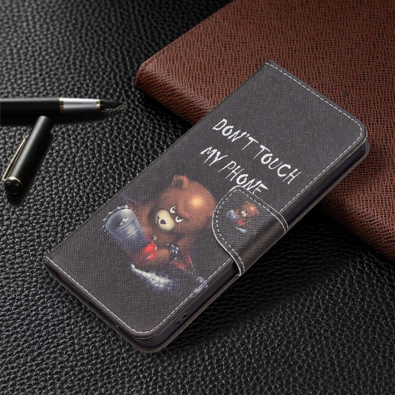 Fliptok / Bőrtok Xiaomi Redmi Note 11 Pro Plus 5G Veszélyes Medve