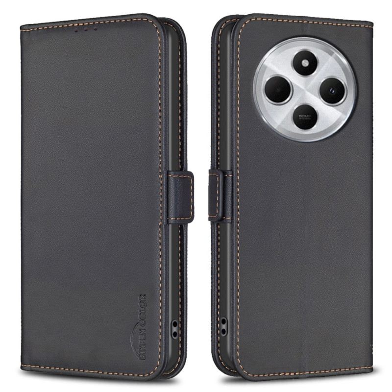 Bőrtok Poco C75 Binfen Szín