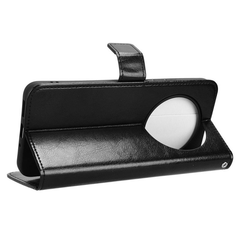 Bőrtok Poco C75 Feltűnő Műbőr Szíjjal